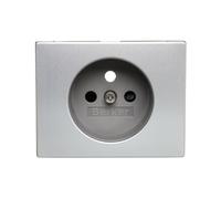 Enchufes K.5 placa frontal de aluminio 3965757003 Berker K.5