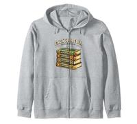 Enciclopedia Generación Vintage Amante de los Libros Sudadera con Capucha
