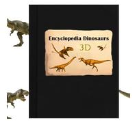 Enciclopedia Prehistórica 3D Dinosaurios, La Enciclopedia Ilustrada de los Dinosaurios, Criaturas Prehistóricas, Conocimientos Interesantes (A)