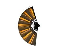 Encienda el ventilador plegable, ilumine el ventilador de mano plegable,Fan decorativos plegables - Objetos de escena teatrales para la boda para la boda, herramientas de refrigeración por calor