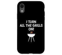 Enciendo Todas Las Parrillas, Divertido Chiste sobre Asar barbacoas para papá Carcasa para iPhone XR