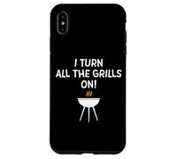 Enciendo Todas Las Parrillas, Divertido Chiste sobre Asar barbacoas para papá Carcasa para iPhone XS MAX