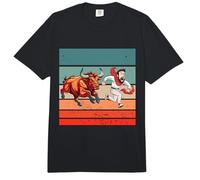 Encierro de Toros Chase Pamplona Run Madness Festival Comfort Colors Adult Heavyweight T-Shirt