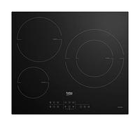 Beko HIIS63206M hobs Negro Integrado 58 cm Con placa de inducción 3 zona(s)