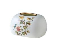 Encimera Caja de pañuelos con diseño pájaros for mesa salón, servilletero cerámica blanco Decorativa