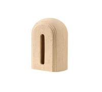 Encimera Caja de pañuelos papel vertical for escritorio, funda for, soporte for servilletas, organizador for el hogar y la oficina Decorativa(Yellow)