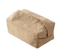 Encimera Caja de pañuelos sencilla algodón y lino for baño cocina, dispensador, organizador Decorativa