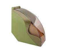 Encimera Caja dispensadora de papel filtro café en cono, caja almacenamiento goteo manual, contenedor Decorativa(Green)
