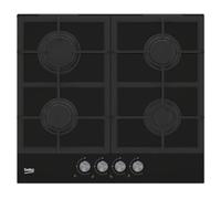 Encimera de gas Beko HILG 642C5 SB 60 cm 4 zonas hierro fundido negro