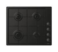 Encimera de gas Candy Idea CHW6LBB Negra 60 cm 4 Zonas Integrada