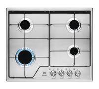 Encimera de gas Electrolux KGS6424BX 4 fuegos acero inoxidable 60 cm integrada