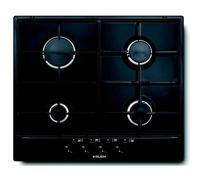 Encimera de Gas Glem GT64BK Integrado 60 cm Negro 4 Quemadores