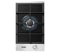 Encimera de gas svan svec1bf 1 fuego wok ignición automática negro 10x29,4x51 cm
