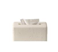 Encimera Dispensador de pañuelos faciales rectangulares for servilletas, hogar, oficina, coche, caja de pañuelos, contenedor decorativo Decorativa