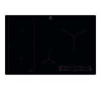 KIS82453I - Placa de cocina de inducción, 4 fuegos, 80 cm, vitrocermanica, color negro