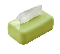 Encimera Portarrollos de papel higiénico reutilizable húmedo cocina Decorativa(Green)