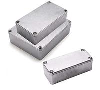 Enclosure Electronics SUPERTOOL 1590XX 145(L) x 121(W) x 39(H) mm IP54 Aluminium Electronics Project Box Case Enclosure Outdoor/External Enclosure Power junction box Complete With Connector