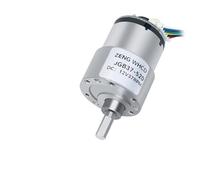 Encoder JGB37-520 Micro Motor Cepillado Reducción Planetaria 6V ~ 12V hacia adelante y hacia atrás Alto 21KG.CM motorreductor (sin soporte, 60 rpm, 12V)