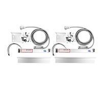 Encoder lineal 0-100 mm y 0-200 mm de carrera | ± 5um Precisión para JCS900-2AE / JCS900-3AE LECTURA DIGITAL | Aleación de aluminio Escalas robustas | Conjunto de 2pcs