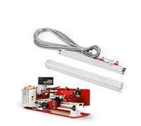 Encoder lineal, Conjunto de lectura digital de 2 ejes Ka300 / ka500 Resolución de codificador de escala lineal 5um Longitud de trabajo 0-1020mm de alta precisión for el torno