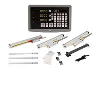 Encoder lineal, SDS6-3V Caja de metal 3 Axis Torno Fresado Lectura digital y 5um Ka-300 Escala lineal + Ka-500 Ruler del codificador óptico delgado(Package 4)
