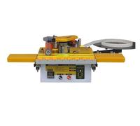 Encoladora de Cantos Automática 1200W 6-60mm - Canteadora Profesional con Pegado por Doble Cara, Corte de Cinta y Control de Temperatura (Curva/Recta)(B)