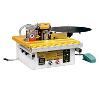 Encoladora de Cantos Automática con Corte de Cinta,Canteadora para Madera Curva/Recta 1200 W,con Pegado por Doble Cara y Control de Temperatura,Rotura AutomáTica De Cinta Ancho de Banda de 6-60 mm(A)