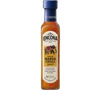 Encona Salsa picante de mango paquete de 6 x 142 ml 0.142 ml - Pack de 6