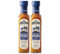 Encona West Indian Original Hot Pepper Sauce Salsa de pimienta 2x 142ml - importado de Shestore24