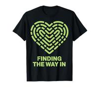 Encontrar el Camino en el diseño del Laberinto del corazón Camiseta