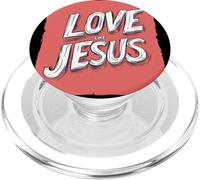 Encontrar fuerza para amar como Jesús traje PopSockets PopGrip para MagSafe