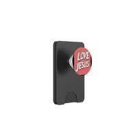 Encontrar fuerza para amar como Jesús traje PopSockets PopWallet para MagSafe