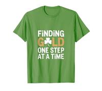Encontrar Oro Paso a Paso Trébol irlandés Camiseta