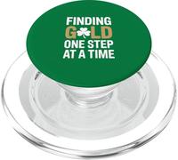 Encontrar Oro Paso a Paso Trébol irlandés PopSockets PopGrip para MagSafe