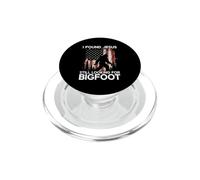 Encontré a Jesús todavía Buscando la Bandera de Estados Unidos de Bigfoot Sasquatch PopSockets PopGrip para MagSafe