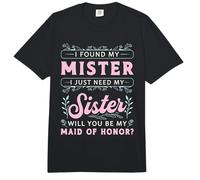 Encontré a mi señor Solo Necesito mi Dama de Honor del Equipo Nupcial Comfort Colors Adult Heavyweight T-Shirt