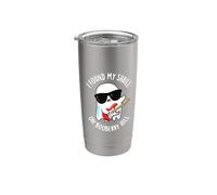 Encontré mi estridente juego de palabras con fantasmas en Booberry Hill Vaso térmico de acero inoxidable de doble pared