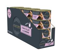 Encore Alimento para Gatos 100% Natural, atún con camarones, en Lata de Caldo, Lata de 70 g (Paquete de 16)