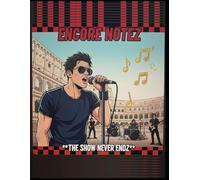 Encore NoteZ: Rockin' Jammin' Rebels: A Grunge Rock & Musical Coloring Book for Teens & Adults (50+ Pages)