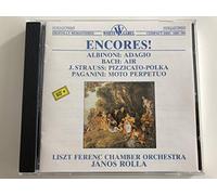 Encores - Albinoni:Adagio, Bach:Air, J Strauss:Pizzicato-Polka,Paganini:Moto Perpetuo