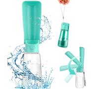 ENCOUN 550ML Botella de Agua para Perros, Bebedero Perro Portatil, Botella de Agua para Mascotas, Plegable Botellas de Agua para Perro, Botella Agua Perro para Acampar, Senderismo, Viajar