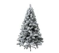 Encryption PVC Christmas White Artificial Tree with Snow Imitation High Grade Tufted Cedar for Home Garden Xmas Decoration(270cm)