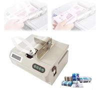 Encuadernación En Cr-uz Pequeña Con Elasticidad De La Cinta Ajustable, Pantalla Lcd Y Doble Encuadernación Térmica. Encuadernadora De Billetes Con Cinta Adhesiva De 2s Para Bancos, Oficinas