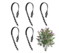 Encuadernaciones ajustables para plantas de árbol, 5 corbatas para entrenamiento de árboles, correas de apoyo flexibles reutilizables para plantas de jardín, herramienta de encuadernación de arbustos