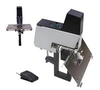 Encuadernadora eléctrica automática, grapadora de folletos para imprenta y oficina, perfecta para crear revistas, catálogos y documentos gruesos