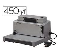 Encuadernadora Electrica Para Espiral Fellowes E-200R Perfora 20 H Encuaderna Hasta 450 H Paso 5:1