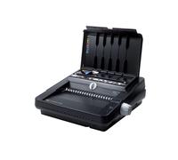 GBC CombBind C450E Encuadernadora Eléctrica de Canutillo, Perfora hasta 25 Hojas, Encuaderna hasta 450 Hojas, A3, A4 y A5, Negro