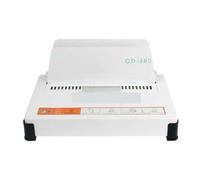 Encuadernadora, Máquina encuadernadora de pegamento termofusible GD380 for documentos contractuales, sobres de libros A4, máquina encuadernadora automática de pegamento de 100 W