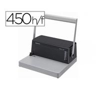 Encuadernadora para espiral fellowes esp-100 5:1 perfora 20 hojas tamaño a4 encuaderna 450h incluye alicates de corte
