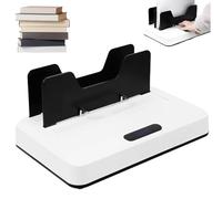 Encuadernadora térmica A4, encuadernadora de libros de 700 W con ranura de refrigeración y panel táctil digital, capacidad de 600 páginas para documentos, oficina